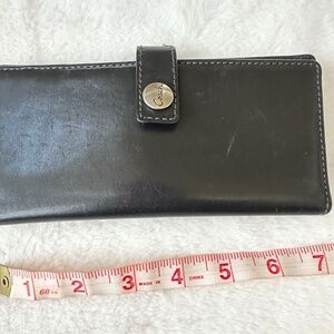 Coach leather wallet